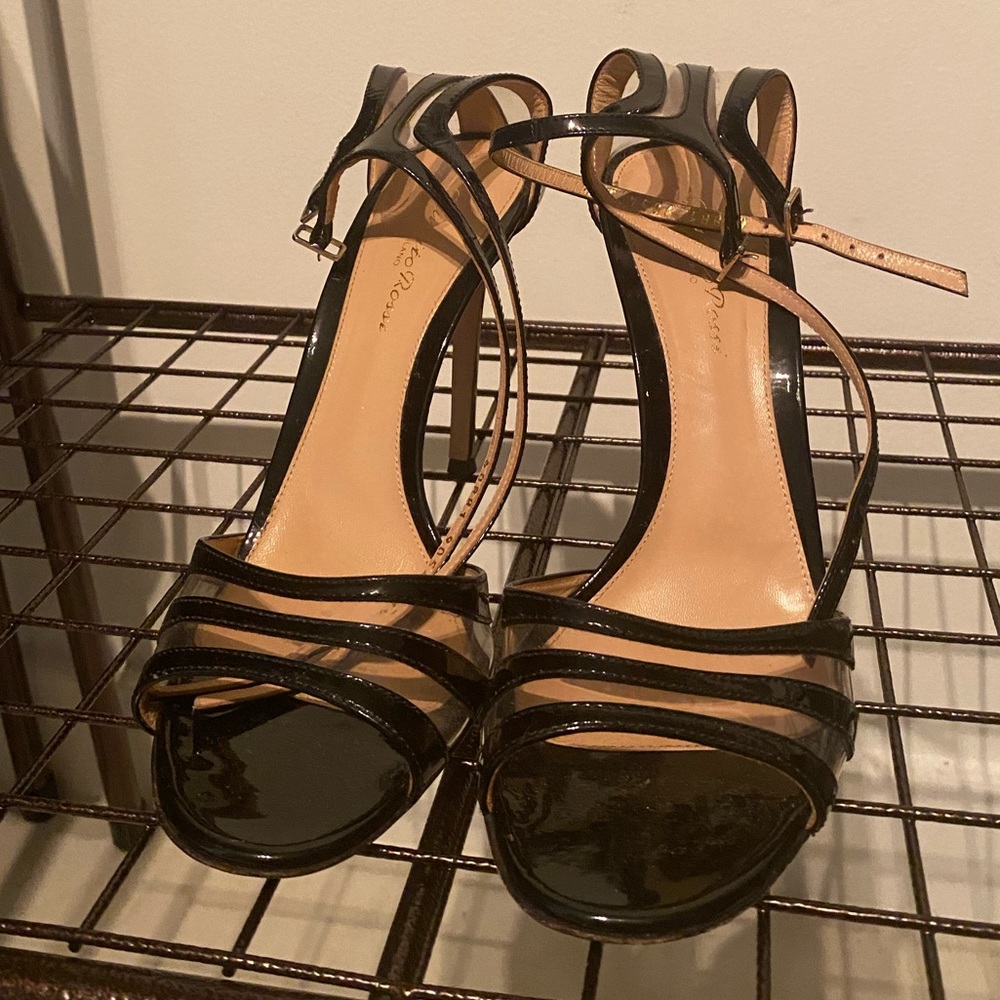 GIANVITO ROSSI HIGH HEELS SANDALS  US9.5 EU39.5